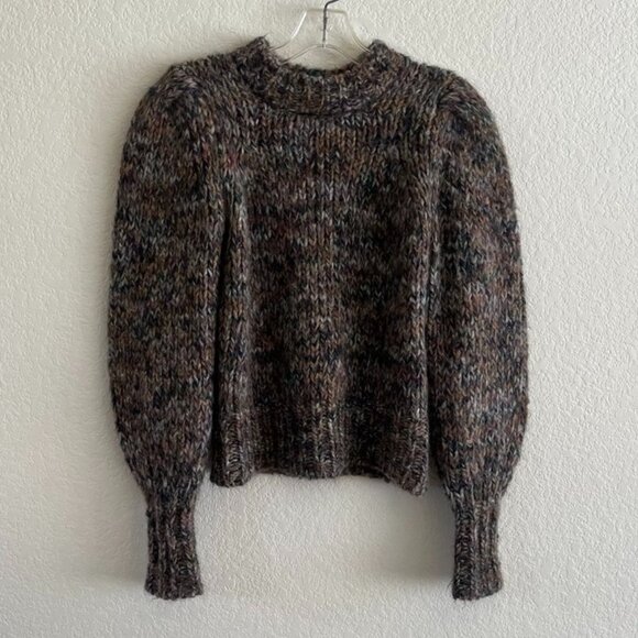 Veronica Beard Chaya Cropped Knit Sweater - Picture 2 of 7